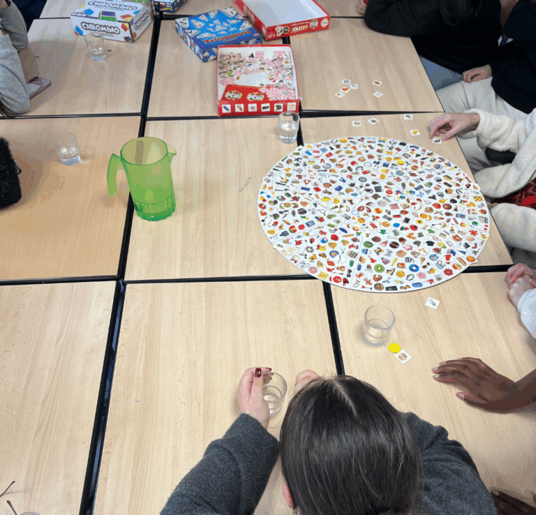 Après midi jeu avec les résidents de l'EHPAD la cerisais