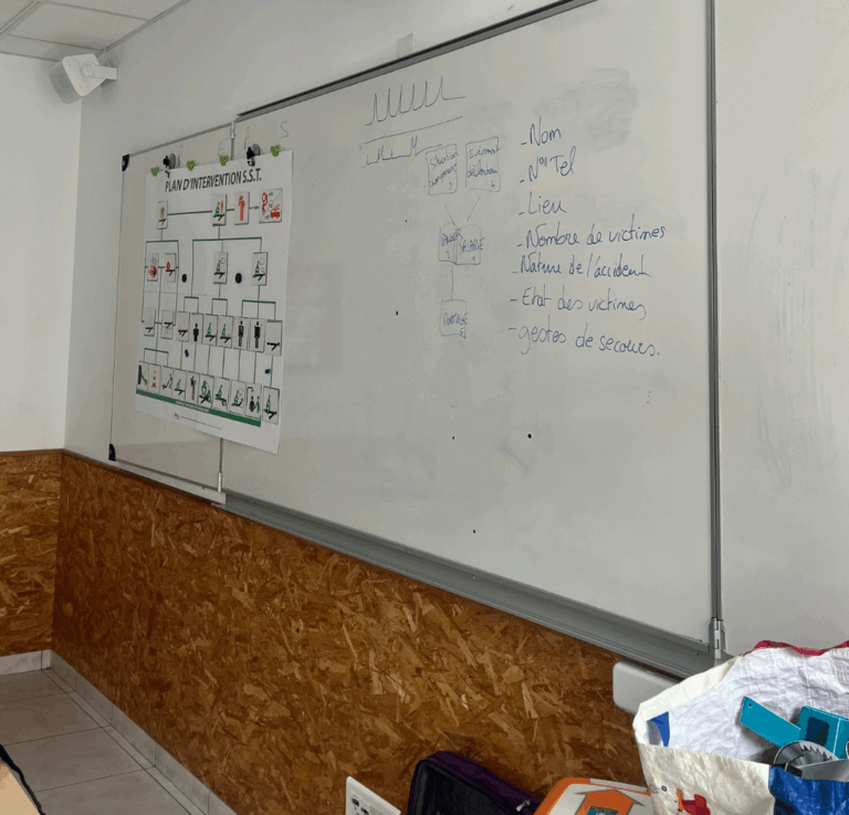 Formation SST pour les CAP AEPE à la MFR d'Aigrefeuille