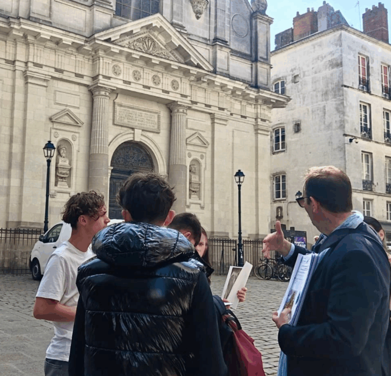 Visite à Nantes pour les 3e orientation de la MFR d'Aigrefeuille