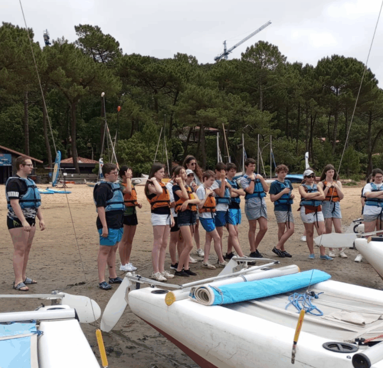 Séjour à Hossegor pour les 3e de la MFR d’Aigrefeuille